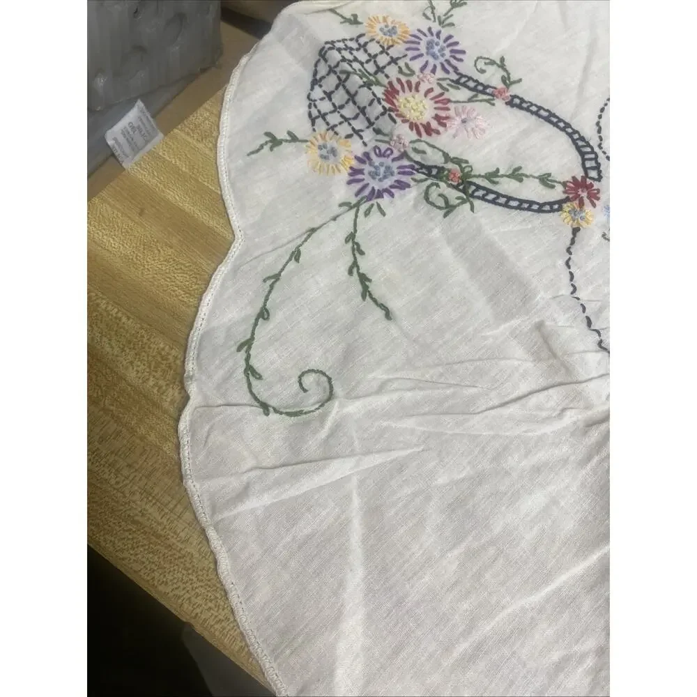 Handmade 50s embroidered